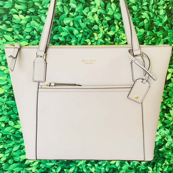 Kate Spade Cameron Large Pocket Tote Icy Lavender - Picture 4 of 8